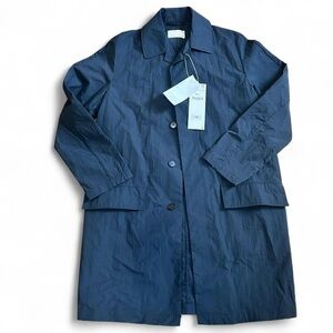 Zara Navy Trench Coat